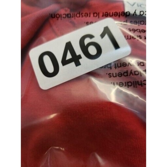 Victoria Jones Womens top red 2X long /sleeve tee Christmas tree NEW - Picture 10 of 10